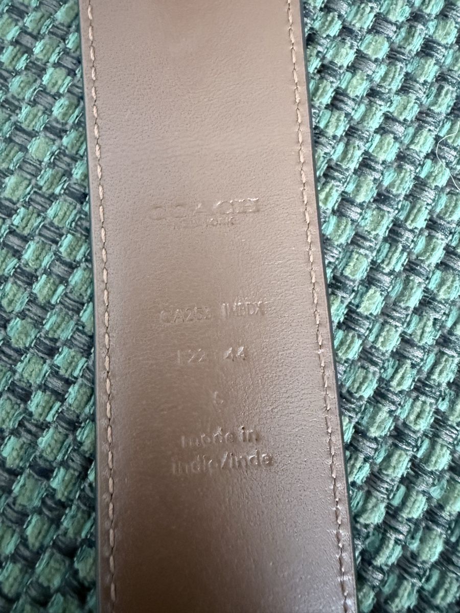 Coach Gürtel: Gürtel Coach Canvas mit Logo – Gebraucht aus Arbon von b2a3r2barbara 2