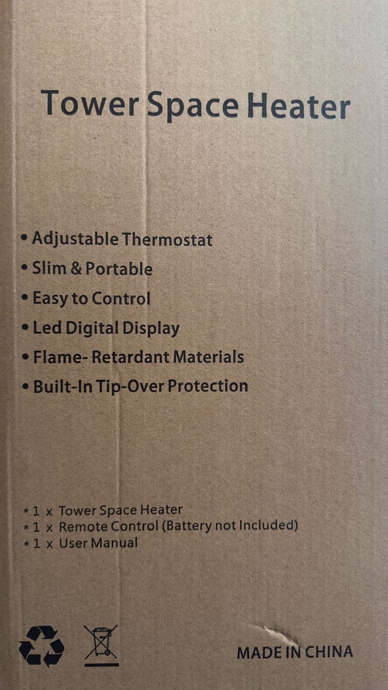 Radiatori: Tower Space Heater Heizstrahler – Nuovo e nell'imballaggio originale da Muri AG venduto da Ariete81 3