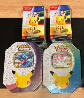 Pokemon 30th anniversary Tin-Set + Booster Bundle EN Sealed