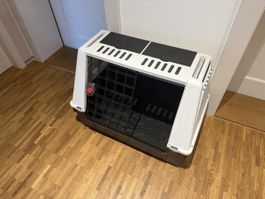 Praktische Hunde Transportbox für Auto oder Zuhause