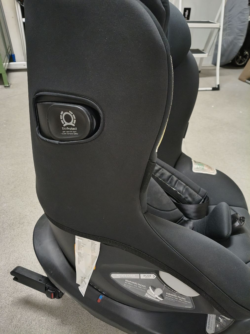 Joie Seggiolini per auto: Joie i-Spin 360 Kindersitz schwarz – Usato da Bremgarten AG venduto da Majamona 5