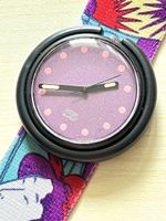 Swatch POP Uhr mit buntem Band 