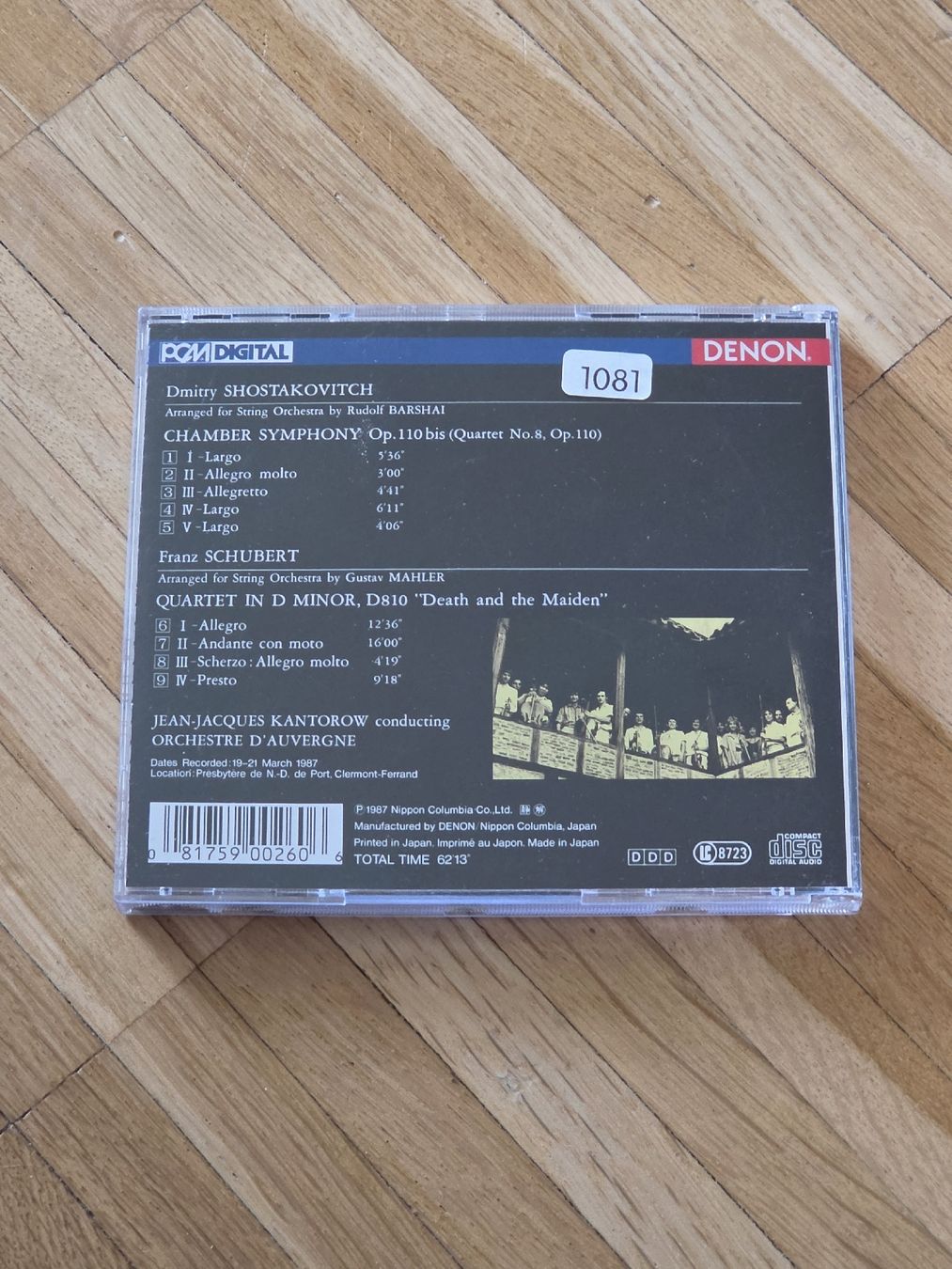 CD: CD: Schostakowitsch, Schubert - Kammermusik – Usato da Aesch BL venduto da immon 1