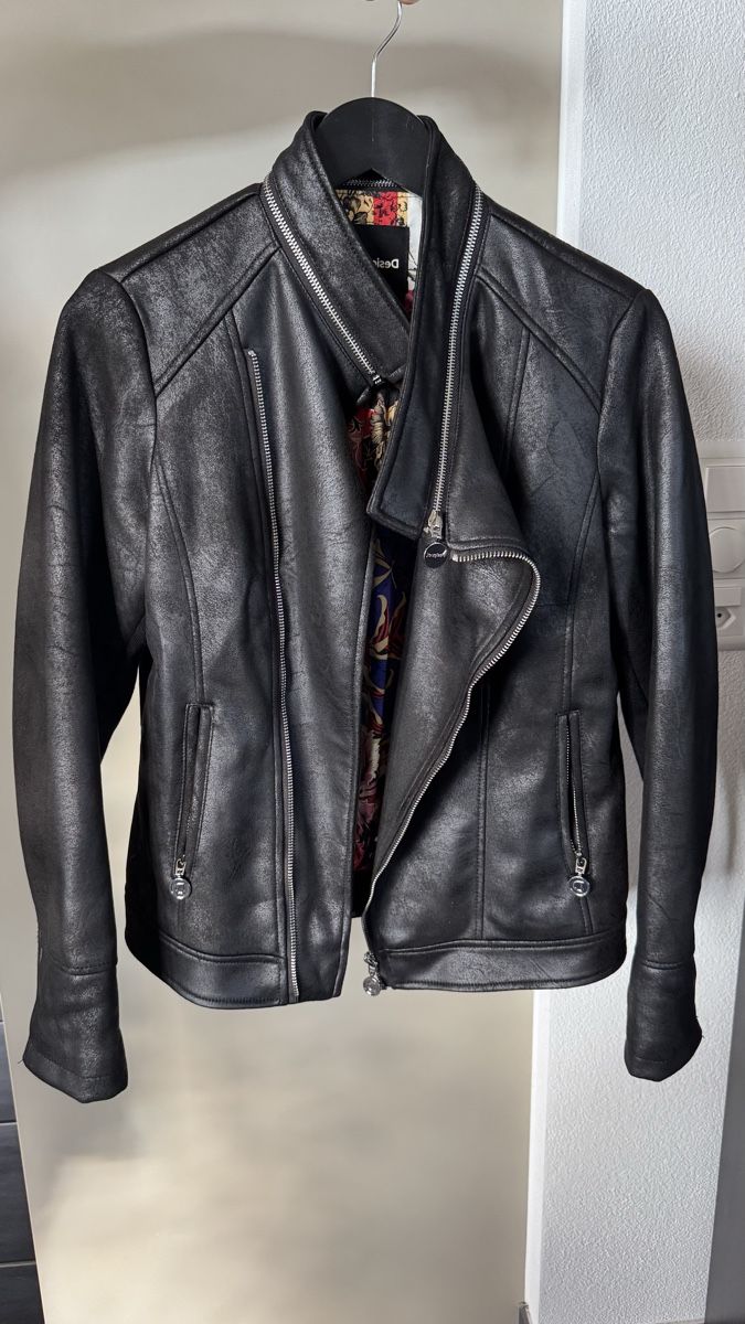 Giacche: Desigual Damen Lederjacke Gr.40 – Nuovo (secondo la descrizione) da Mellingen venduto da DTSale