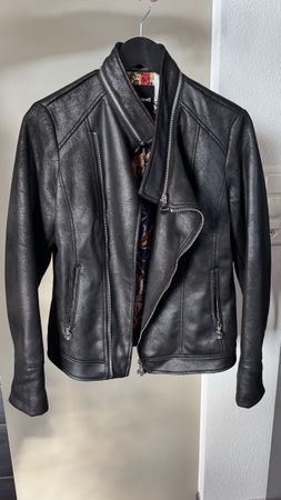 Desigual Damen Lederjacke Gr.40
