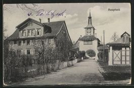 Hauptwil TG, gelaufen 1911