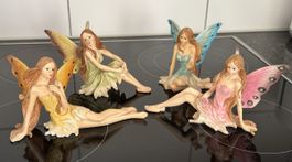 4 schöne Elfenfiguren