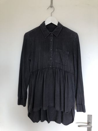 ZARA Jeans Bluse XS