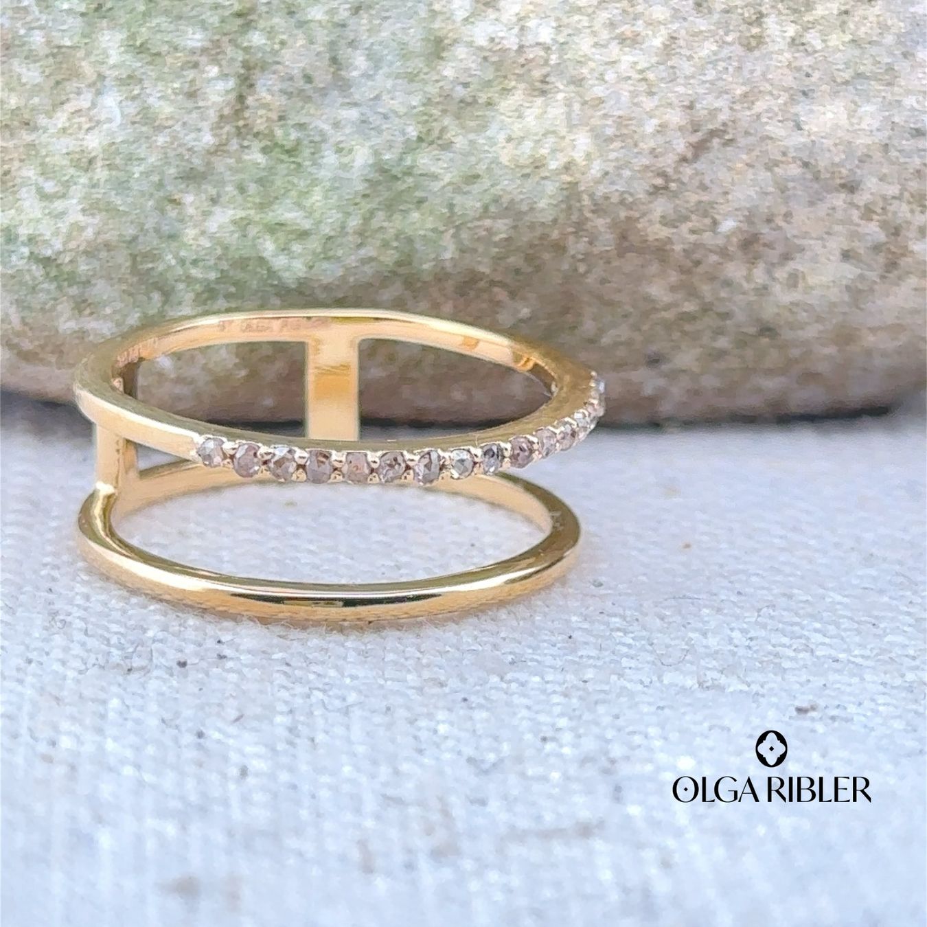 Olga Ribler Bagues: Diamanten Ring Silber Grösse 56 – Neuf (Voir description) à Luzern par Schmuckoutlet 2