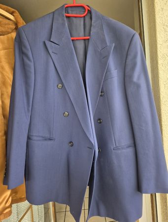 PKZ Executive Sakko zweireihig blau 