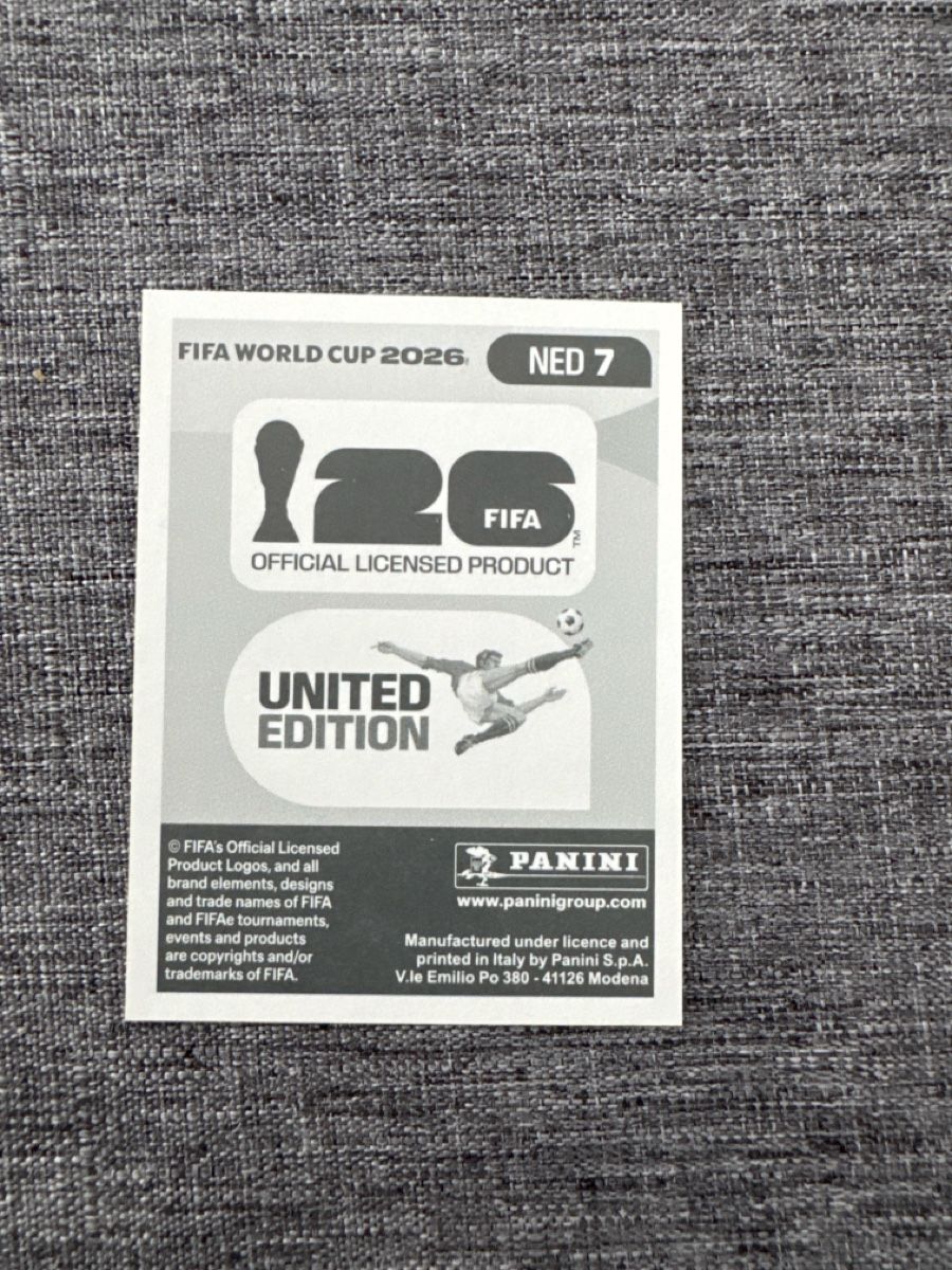 Panini Sammelbilder & Trading cards: Panini WM 2026 - NED 7 - Nathan Aké – Neu und originalverpackt aus Fribourg von wor_lp9t 1