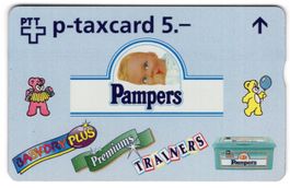 Pampers (2. Auflage) - seltene FullFace Firmen Taxcard