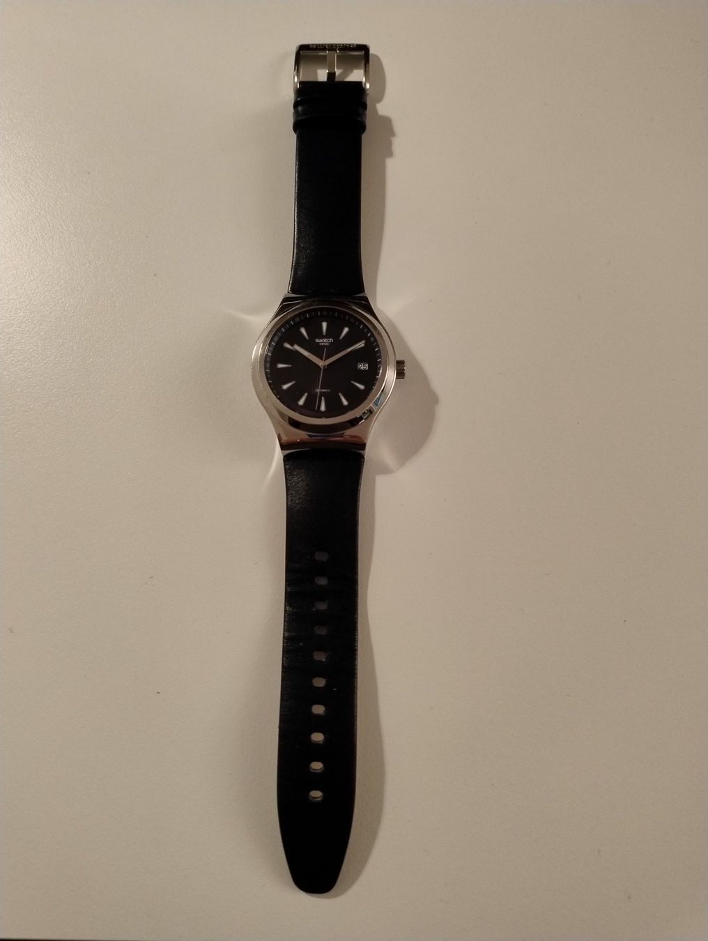 Swatch Orologi: Swatch Automatic Schwarz 43mm – Usato da Hinterkappelen venduto da sonicbits 1