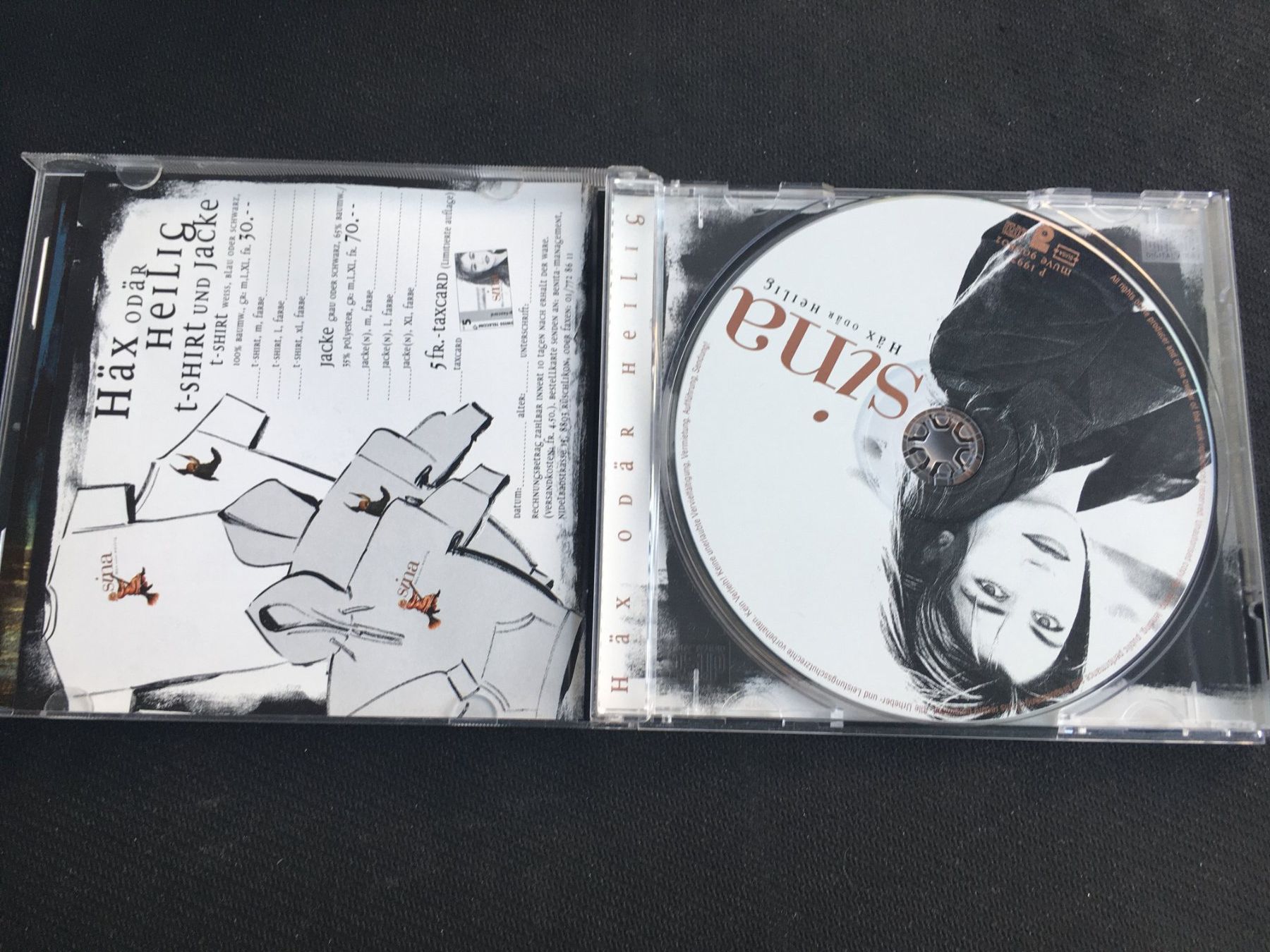 CDs: Sina - Häx odär heilig -CD- – Gebraucht aus St.Gallen von MedienJoe 1