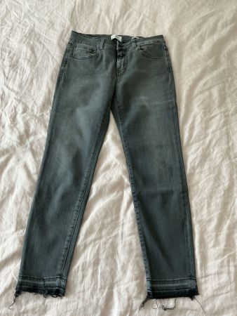 Closed graue Jeans Gr. 29 Fransen