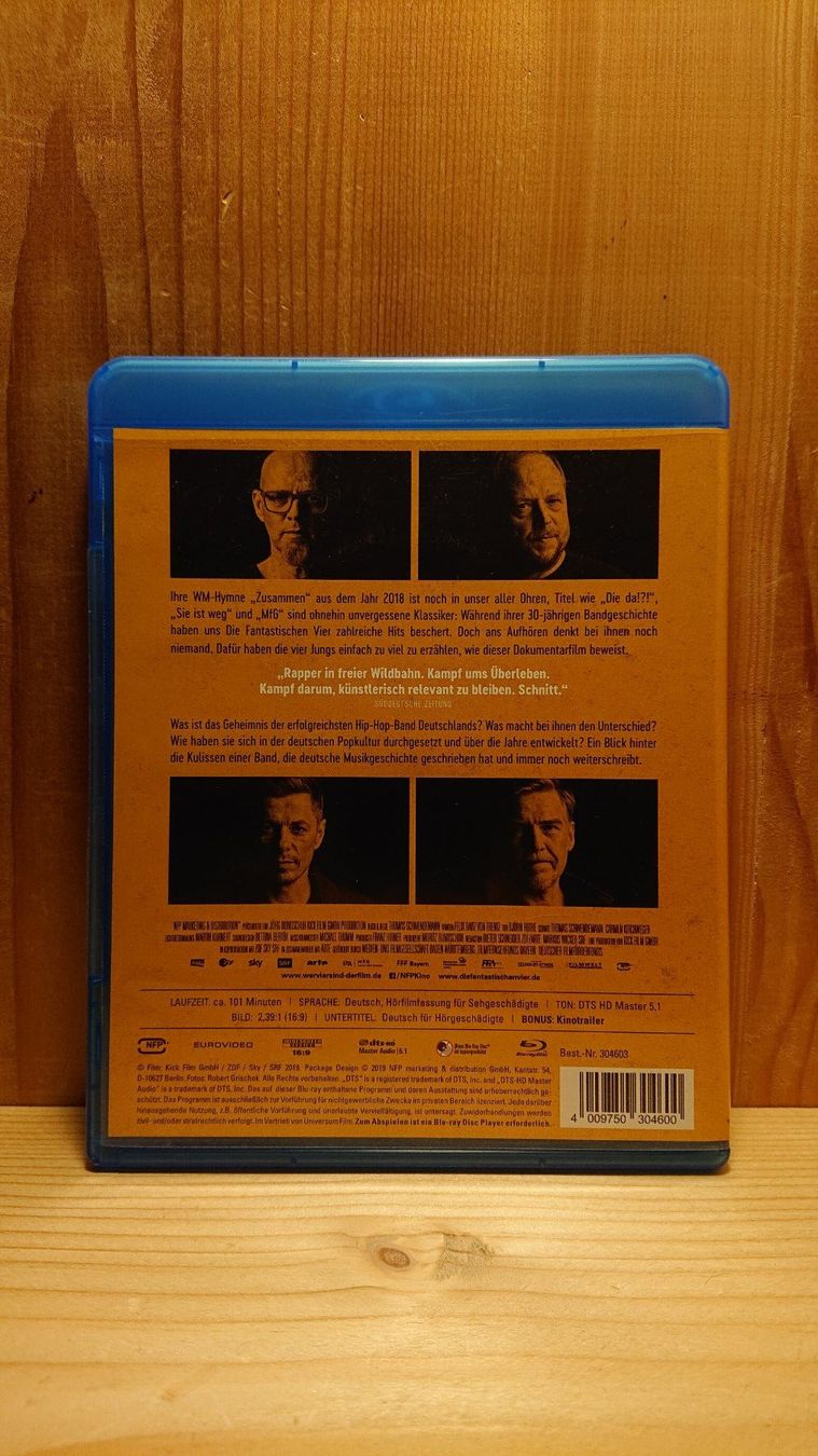 Tutti i DVDs: DIE FANTASTISCHEN VIER WER 4 SIND Blu-Ray – Usato da Wilderswil venduto da Exebub 1