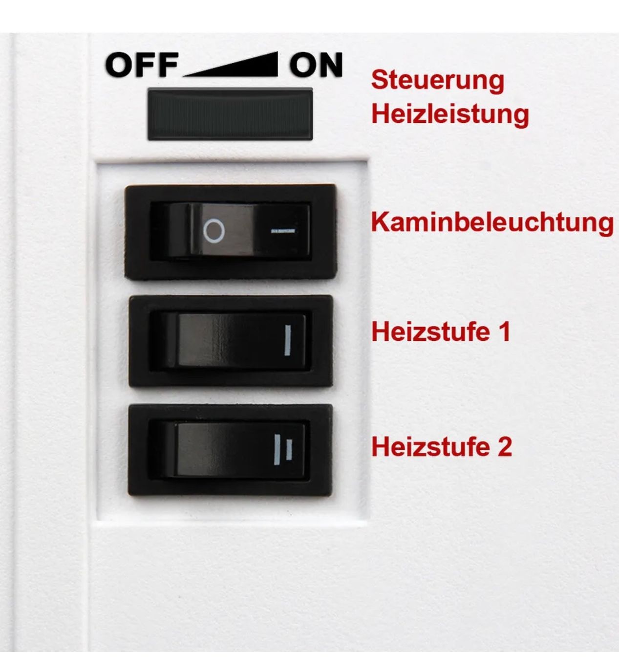 Camini: + Deuba schwarz 103239 Elektrokamin – Nuovo e nell'imballaggio originale da Amriswil venduto da JaJa-Express 2