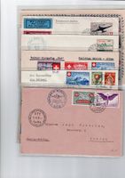 Schweiz, 9 Flugpostbelege 1