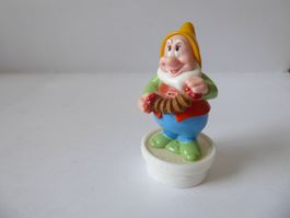 Figur Zwerg mit Ziehharmonika, Kunststoff, 7cm