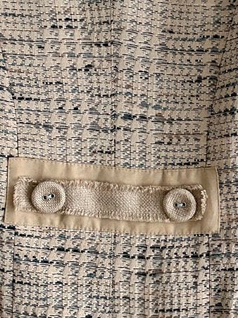 Modischer cooler Blazer in Leinen und Baumwolle