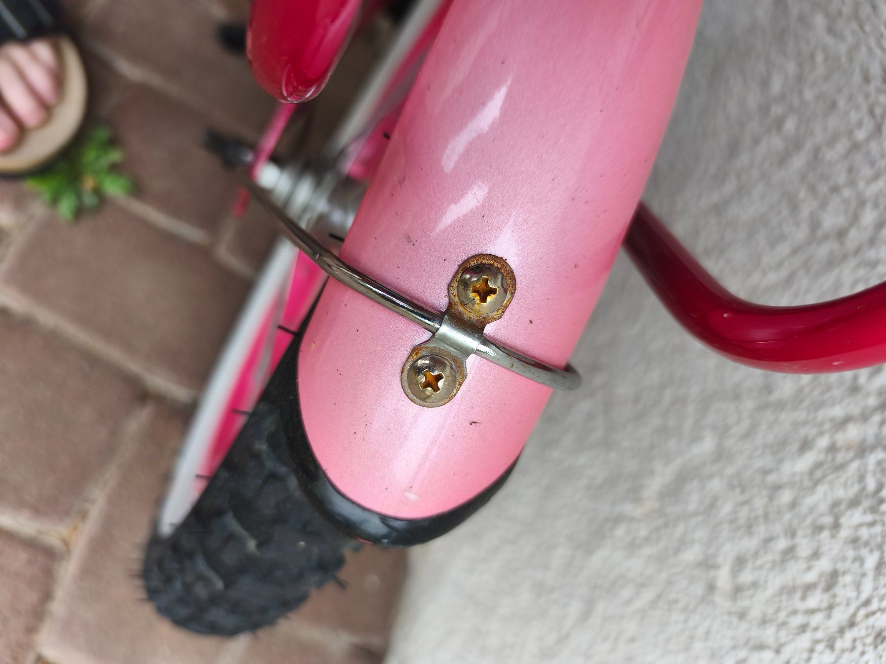 Leopard Biciclette: Leopard easy cat, 16 Zoll, rot, Kinderfahrrad mit Stützräder – Usato da Läufelfingen venduto da noooby 2
