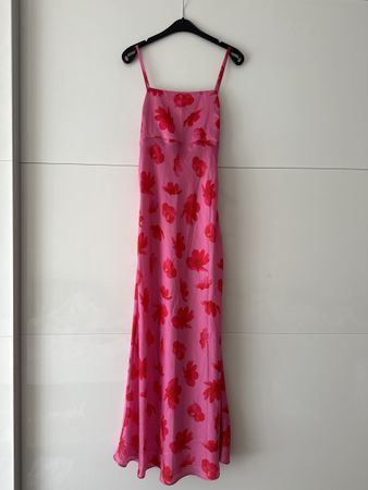 Sommerkleid pink floralprint