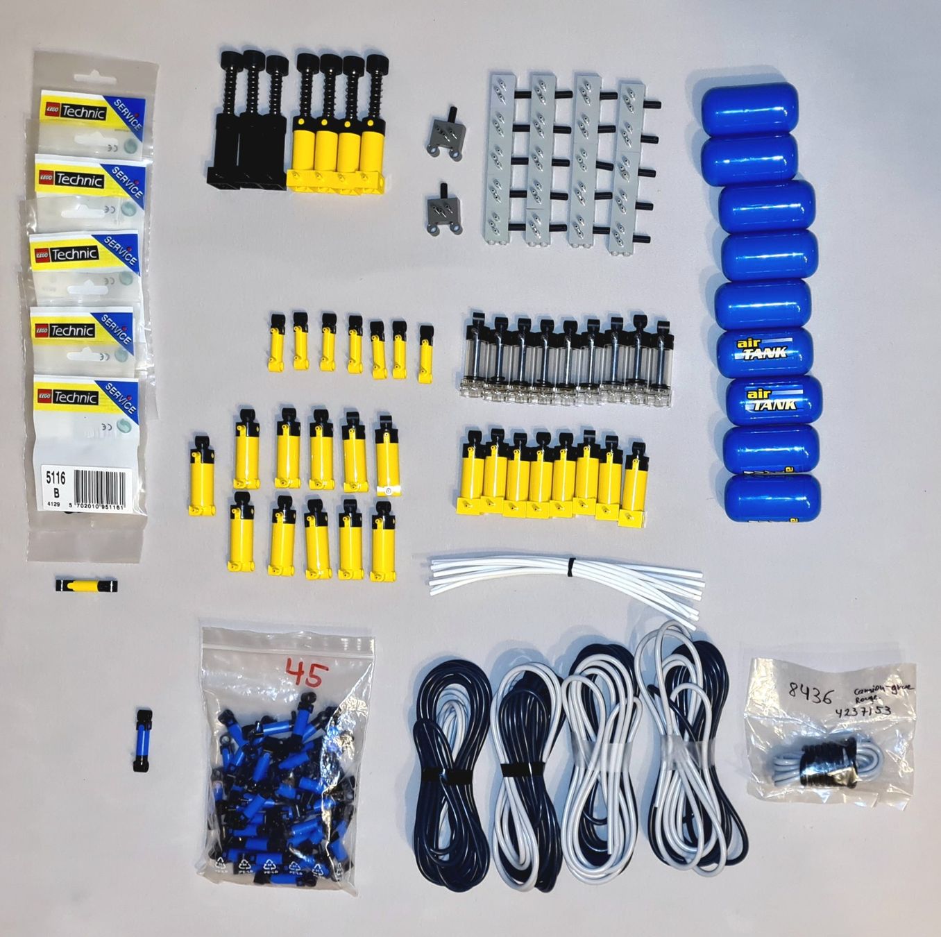 Lego Kit di costruzioni: LEGO Technic Pneumatique Pneumatic Pneumatisch Pneumatik – Nuovo (secondo la descrizione) da Les Thioleyres venduto da Sakanicheval