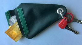 Schlüsselanhänger mit Notgroschen Portmonnaie