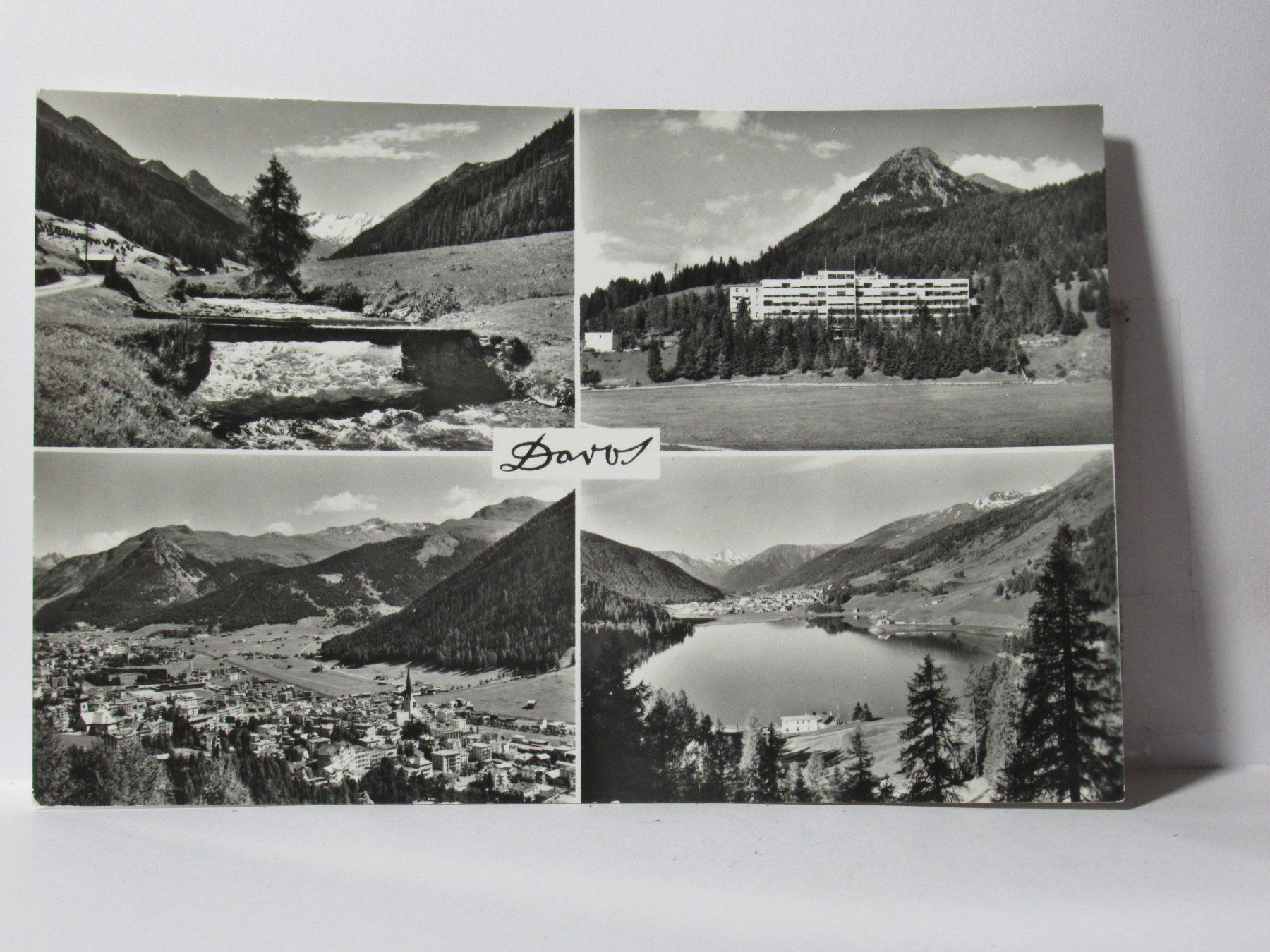 Ansichtskarten: Davos - Dorf , Hotel , See – Neu (gemäss Beschreibung) aus Grenchen von Bluemchen1900 1