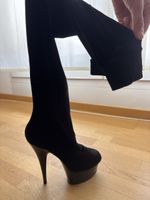 Sexy Overknees / Stiefel mit Plateau