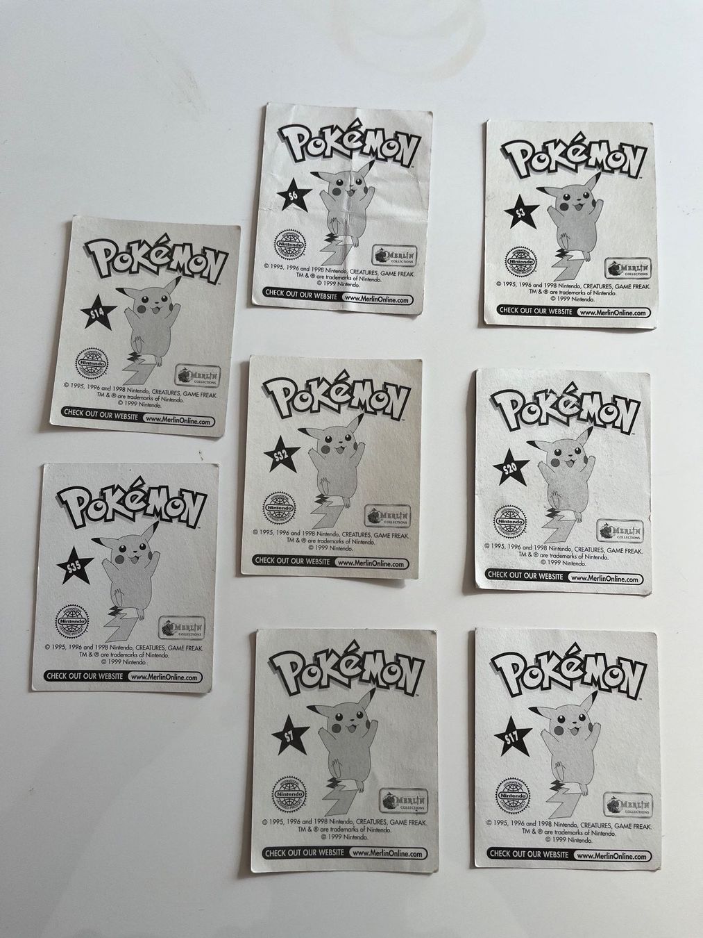 Pokémon Carte collezionabili: Holo Merlin Stickers Pokémon 1999 – Usato da Thun venduto da ladoppiaesse.cards 4