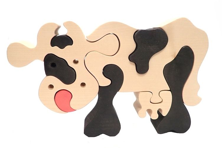 Puzzles: Fauna Holzpuzzel Kuh – Neuf (Voir description) à Zürich par Kris8050