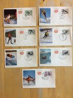 7 Belege Olympiade Innsbruck 1964