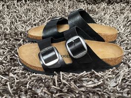 Birkenstock, Arizona Big Buckle, 40, gracefull licorice, NEU