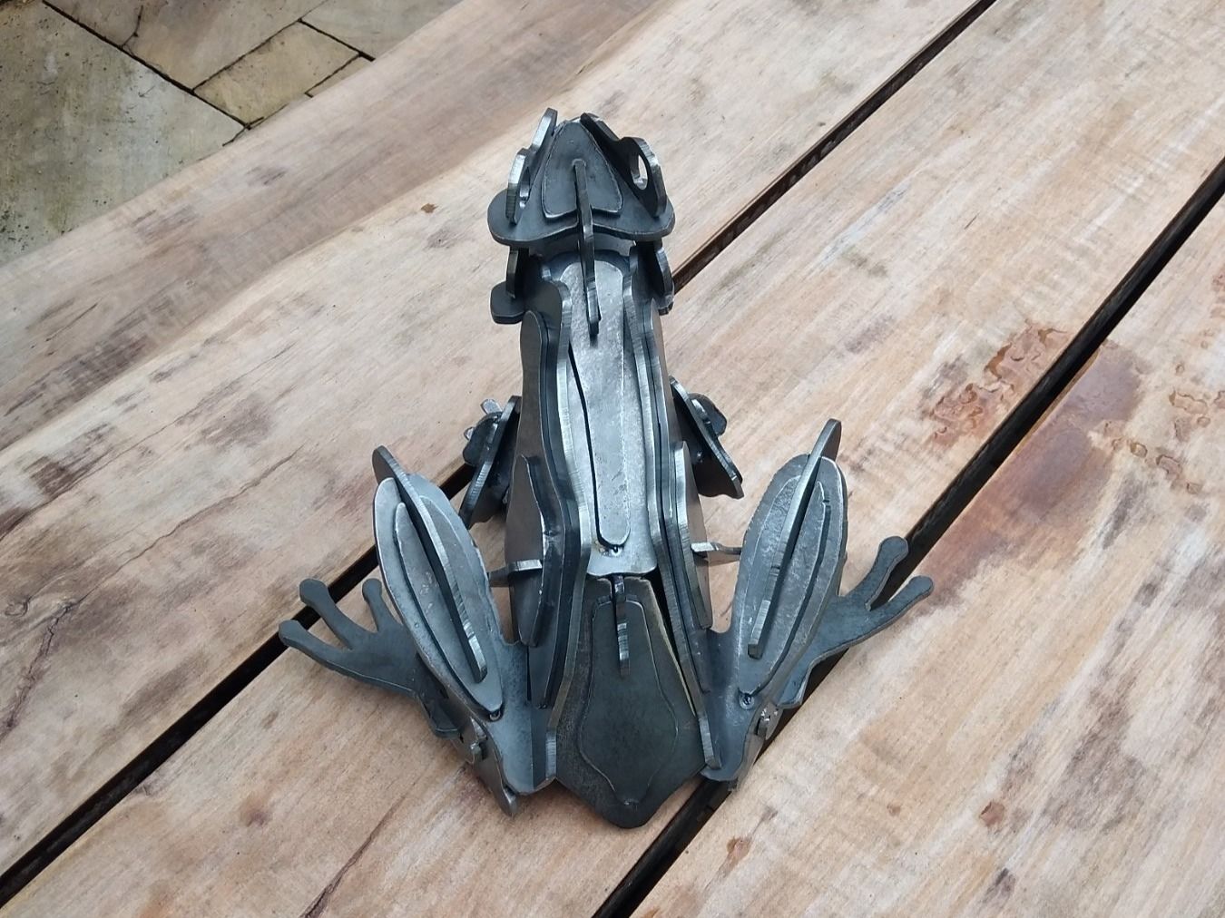Tutte le decorazioni: Frosch Stecktier aus Stahlblech – Nuovo e nell'imballaggio originale da Wuppenau venduto da patrick-buehler 4