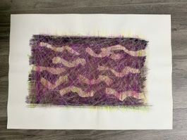Original Zeichnung, Kunst, modernes Design, Unikat!