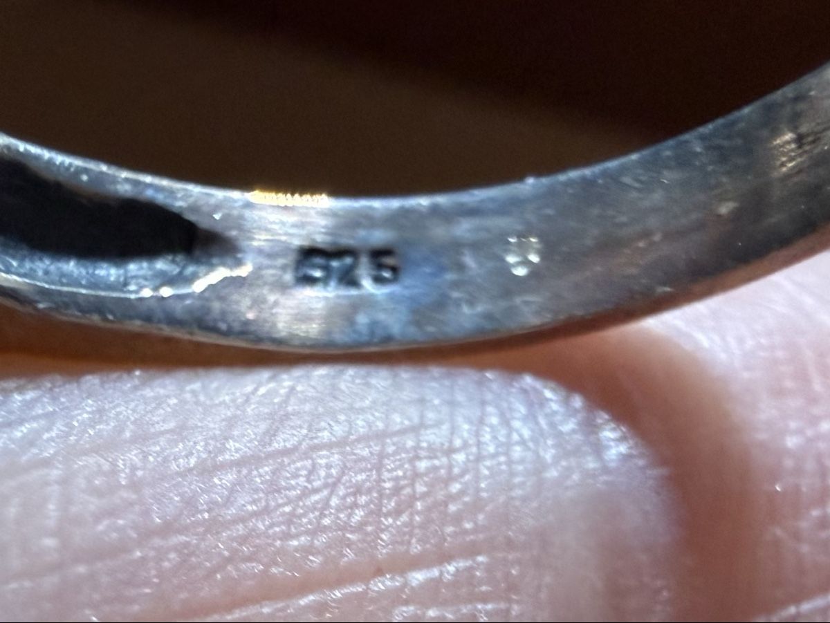 Ringe: Vintage 925er Silberring mit Amethysten - Größe 54-55 – Gebraucht aus Lamone von LaCantinaMagica 8