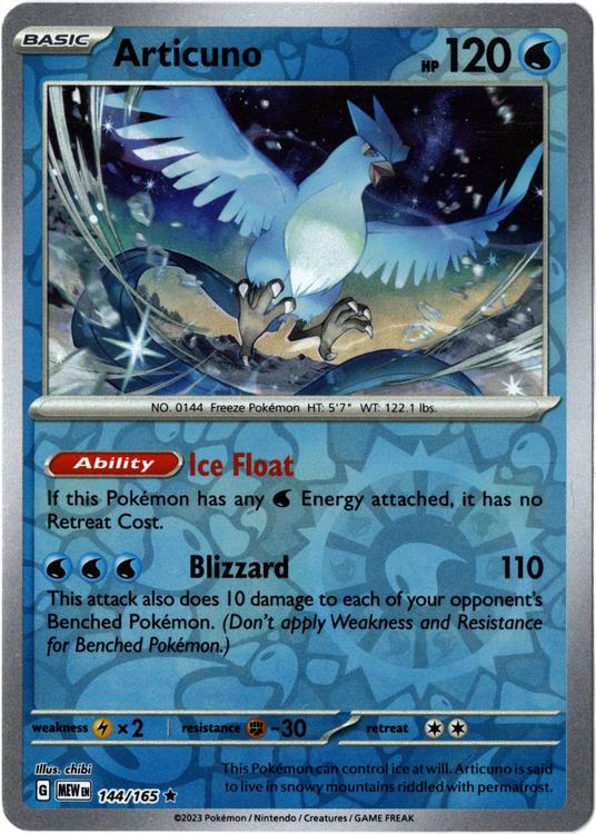 Articuno #144/165 151