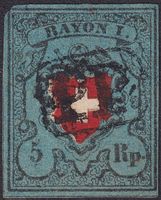 15I.c (Rayon I) Type 37, 15II.1.02, mit Attest, Kat: 2'000.-