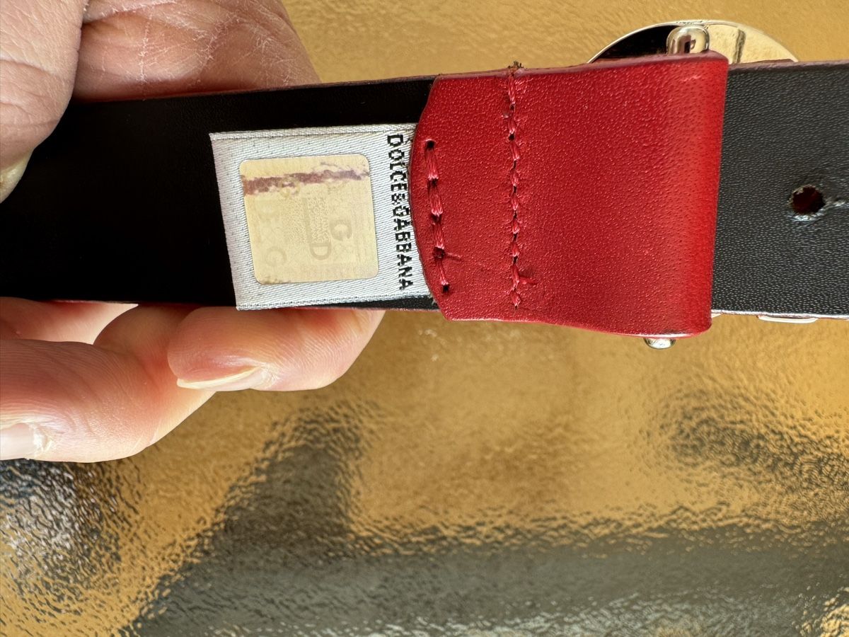 Dolce & Gabbana Ceintures: D&G Leder Gürtel – D'occasion à Schöftland par Guccigirl 2