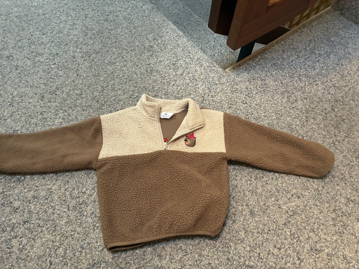 H&M Pullover & Sweatshirts: Fleece Pullover H&M braun beige Grösse 110/116 – Gebraucht aus Mitlödi von meyer-sabrina 2
