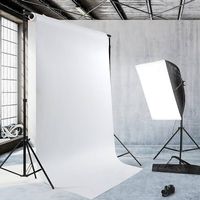 Studioleuchte Softbox Set mit Stativ und Leuchtmittel