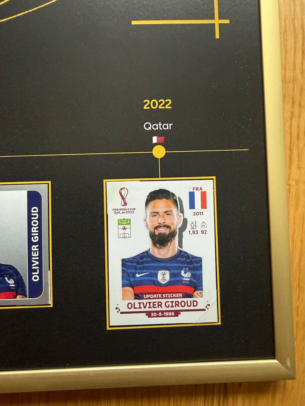 Panini Carte collezionabili: Panini-Plakat Olivier Giroud – Nuovo (secondo la descrizione) da Stettlen venduto da DieTaube2.0 4