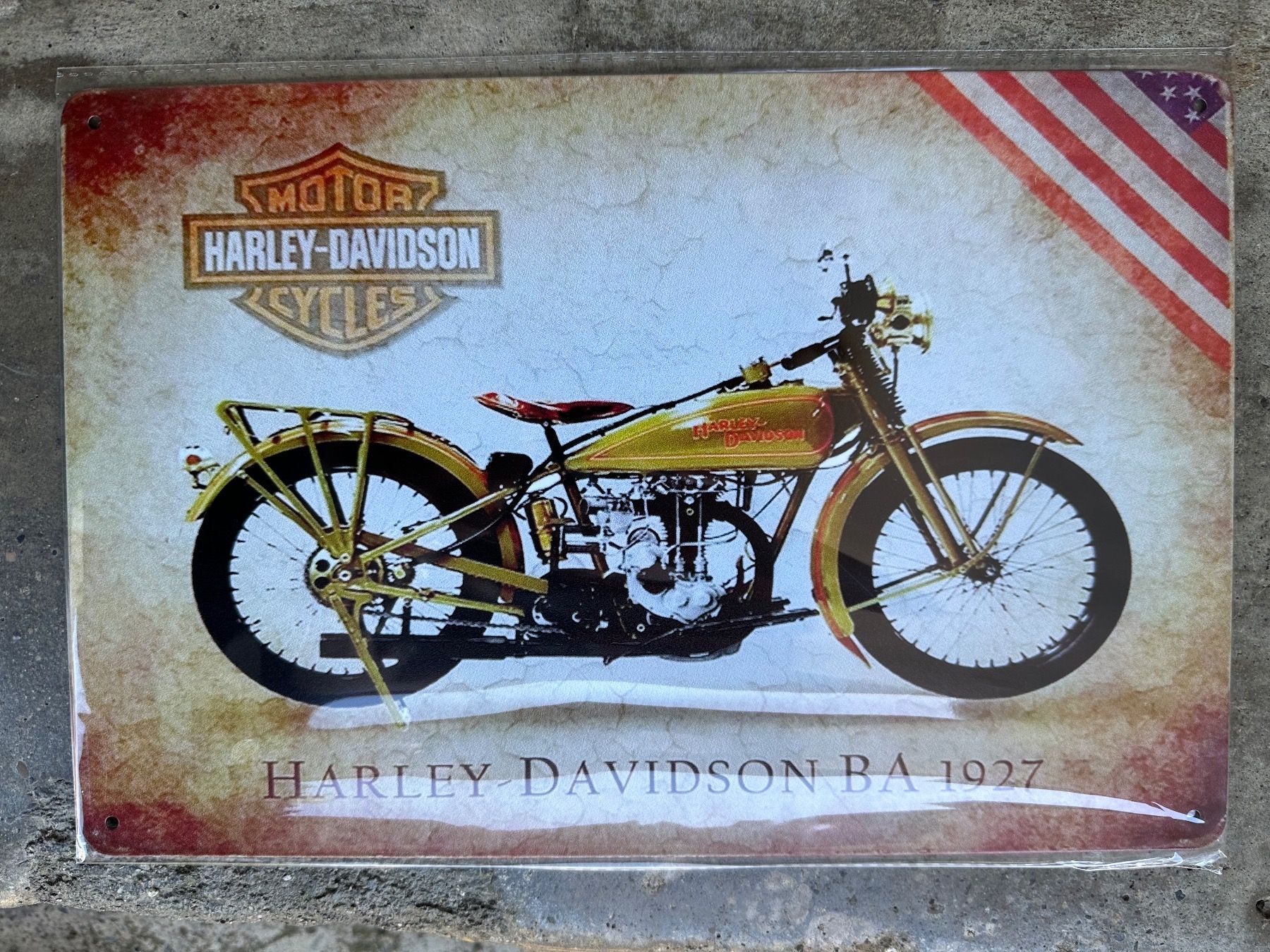 Insegne: Harley Davidson 1927 Oldtimer classic – Nuovo (secondo la descrizione) da Reinach AG venduto da rares75