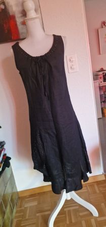 Animals Leinen Kleid, Sommerkleid Gr 36