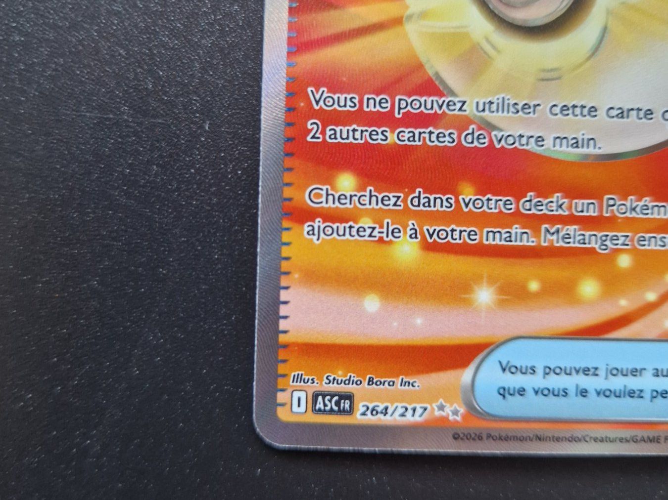 Pokémon Carte collezionabili: Hyper Ball 264/217 - ASC Fr - Near Mint – Nuovo (secondo la descrizione) da Courrendlin venduto da Al_an 5