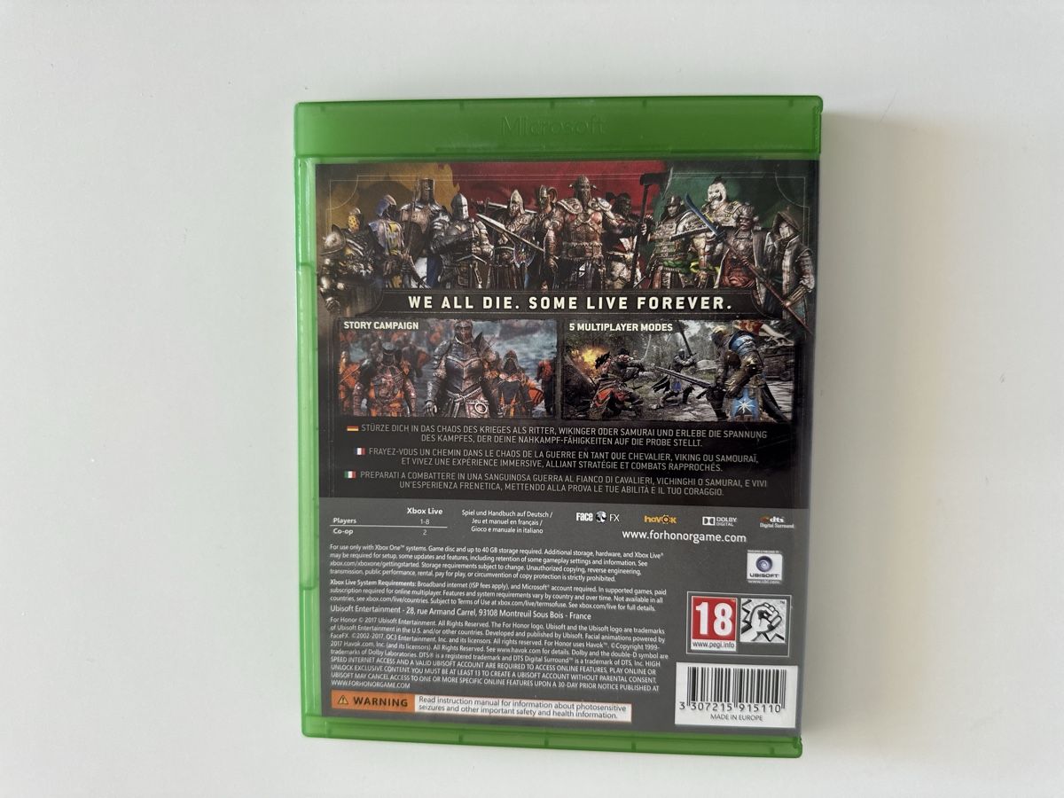 Giochi: For Honor , Xbox One, Series X – Usato da Couvet venduto da Aura_aura 2