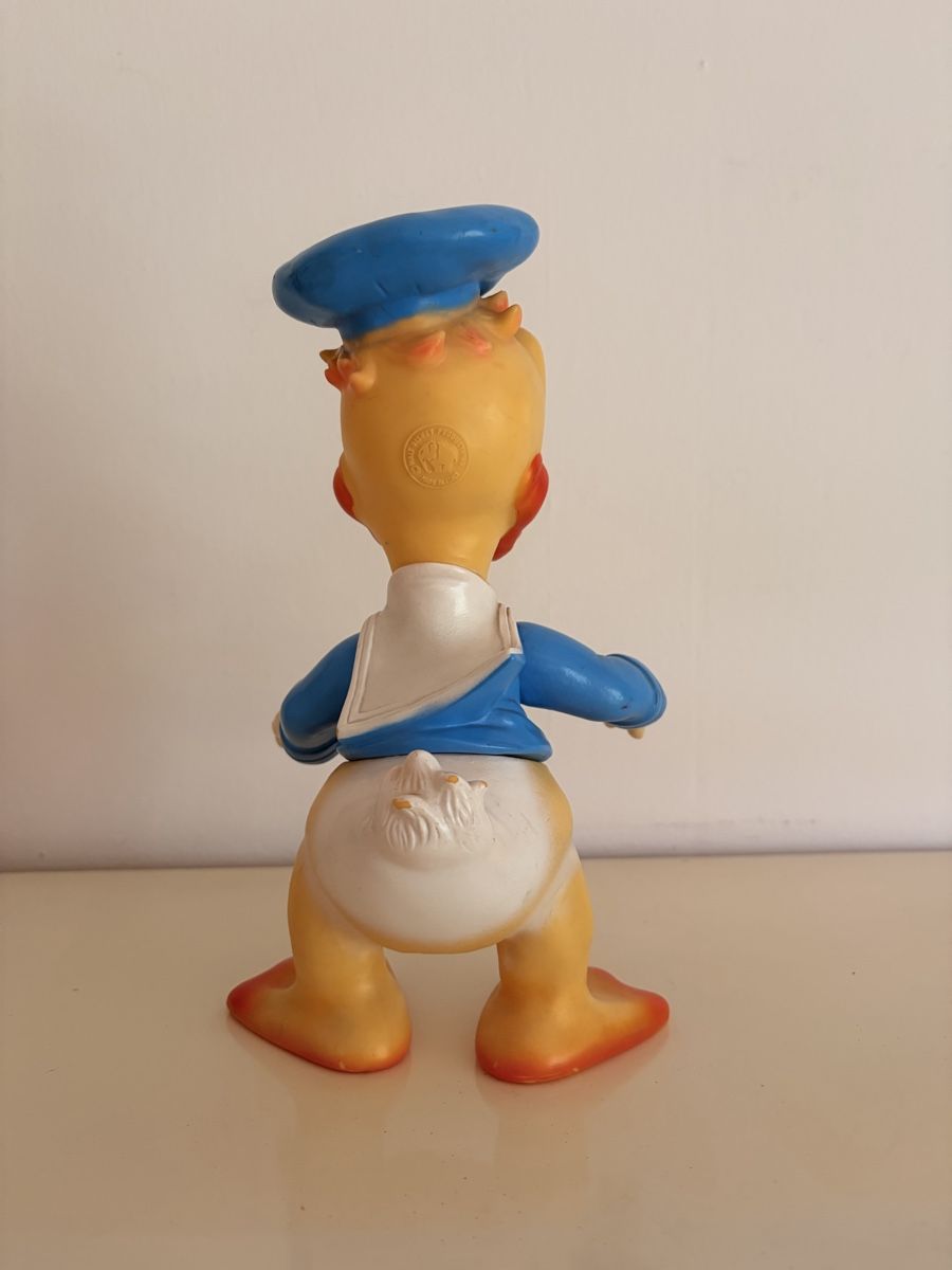 Disney Statuette: Donald Duck Walt Disney Gummifigur – Usato da Wabern venduto da Housi78 2
