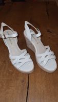 Tamaris Keilabsatz Sandalen, weiss, Gr. 38, Sommer Neu!