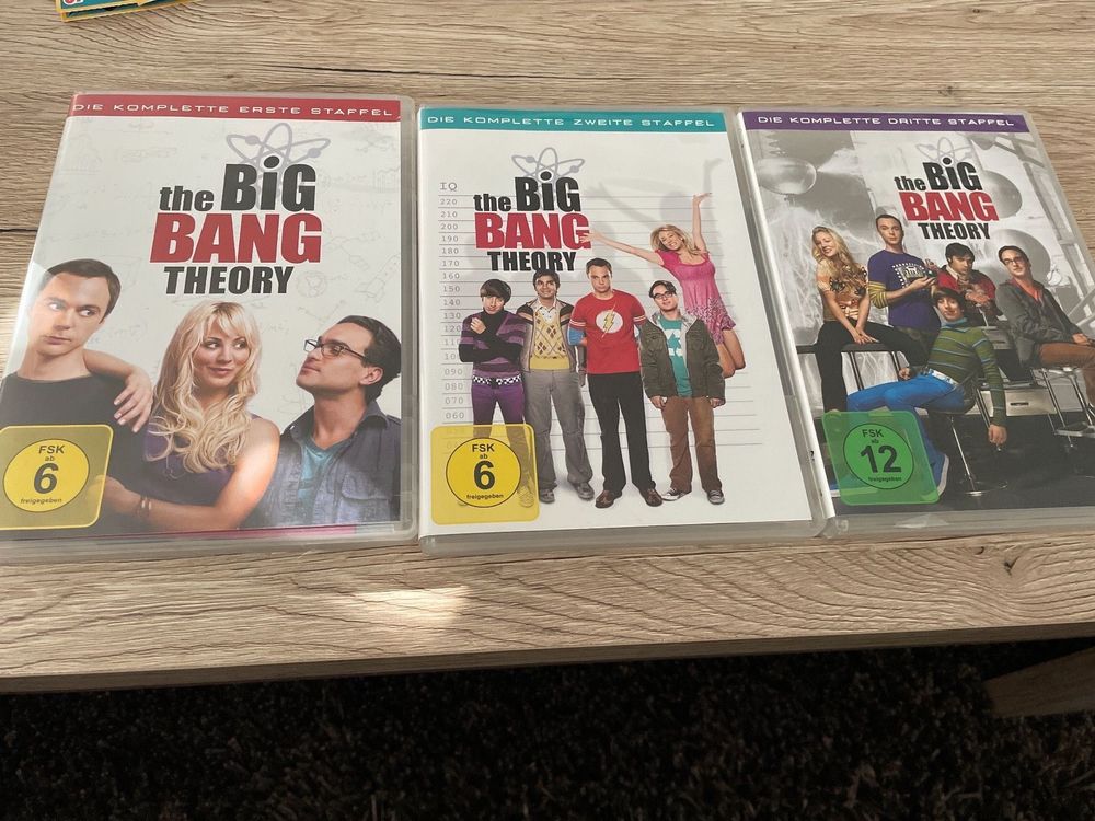 The Big bang theorie 1-3 staffel dvd | Kaufen auf Ricardo